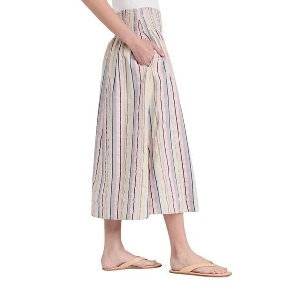 Kerri Rosenthal Women's Martin Stripe Skirt Multicolor Maxi Cotton Size Small - Picture 3 of 6